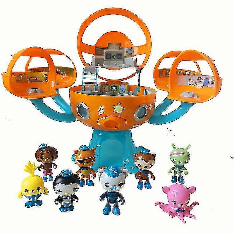 Octopus Castle Toy Barnacle Movable Doll Tw