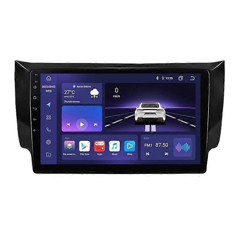 2 Din For Nissan Sentra 2013-2018 Car Radio Carplay 4g 8-core Wifi Android Auto Car Stereo Car Multimedia Video Player GPS Navigation DSP RDS