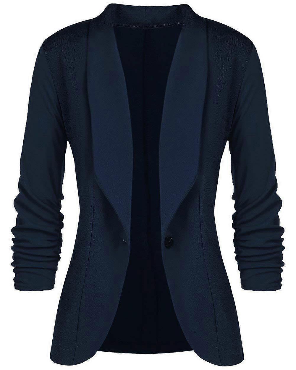 Women's Long Sleeve Blazer Open Front Cardigan
