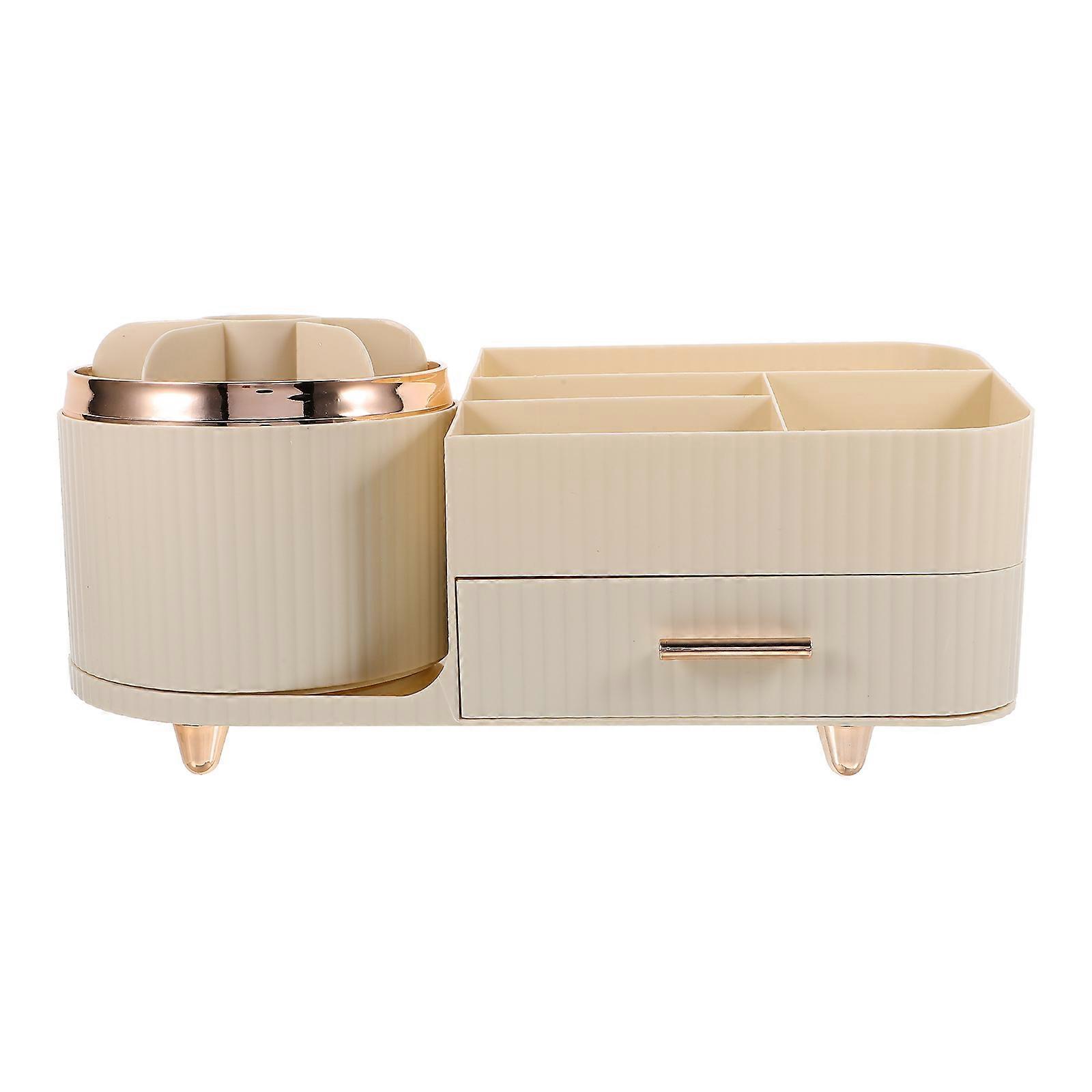 Make-up-Organizer rotierender Make-up-Organizer-Zähler mit großer Kapazität Vanity-Make-up-Organizer