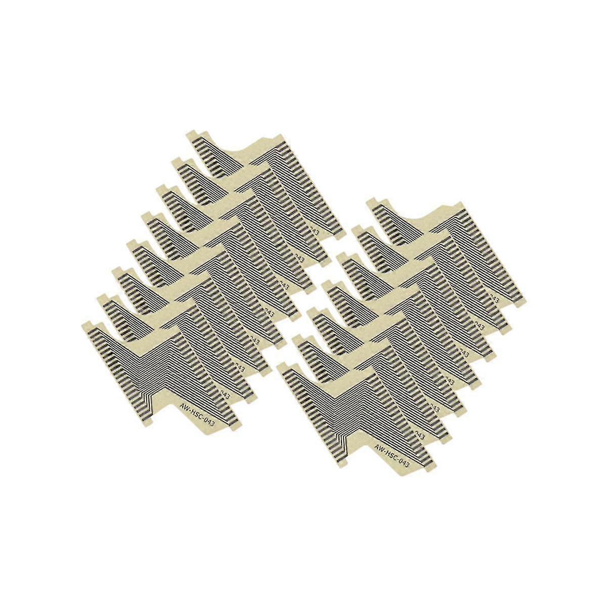 15pcs/lot Aw--043 Instrument Cluster Flat Lcd Connector For Opel Corsa Meriva Speedometer Pixel Rep