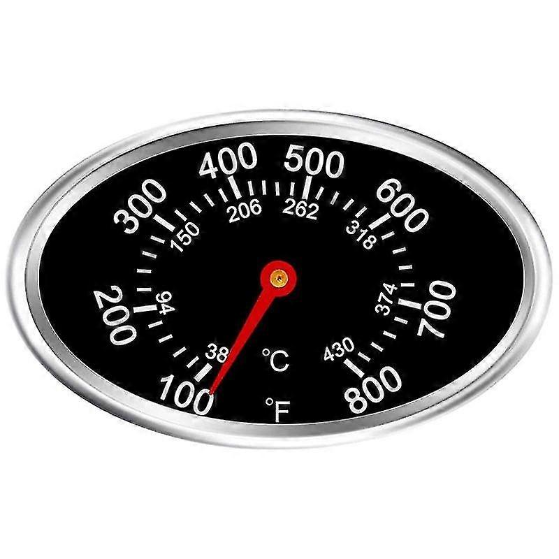 BBQ Grill Lid Thermometer Heat Indicator Replacement
