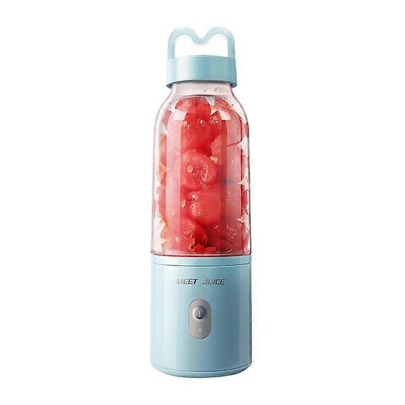 Portable 500ml Electric Juicer Fruit Blender Mixer Rechargeable Extractor Bottle