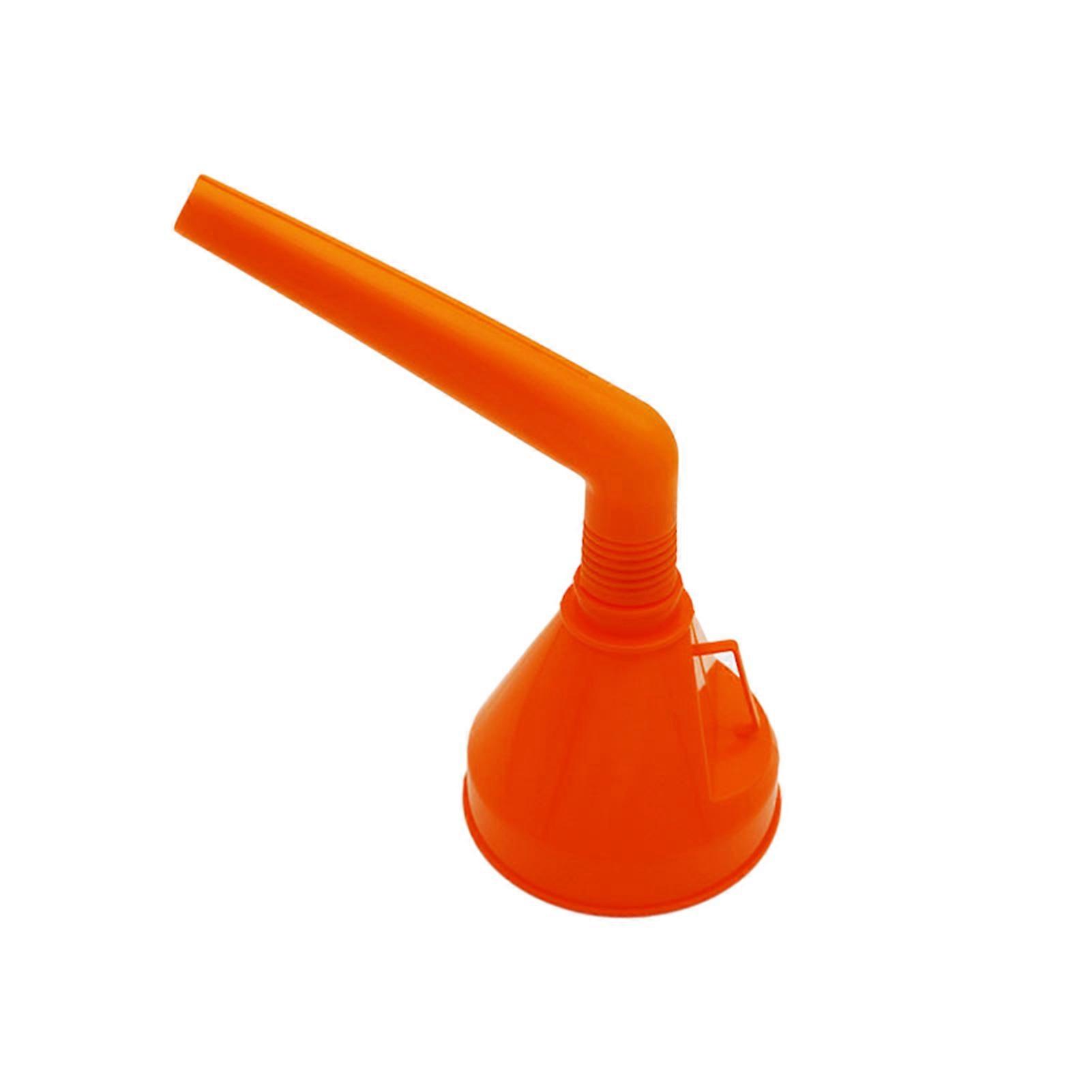 Multi-function Oil Funnel Quick Spill-free Filling Thickened Wide Application Oil Funnel for Auto Motorcycle xi