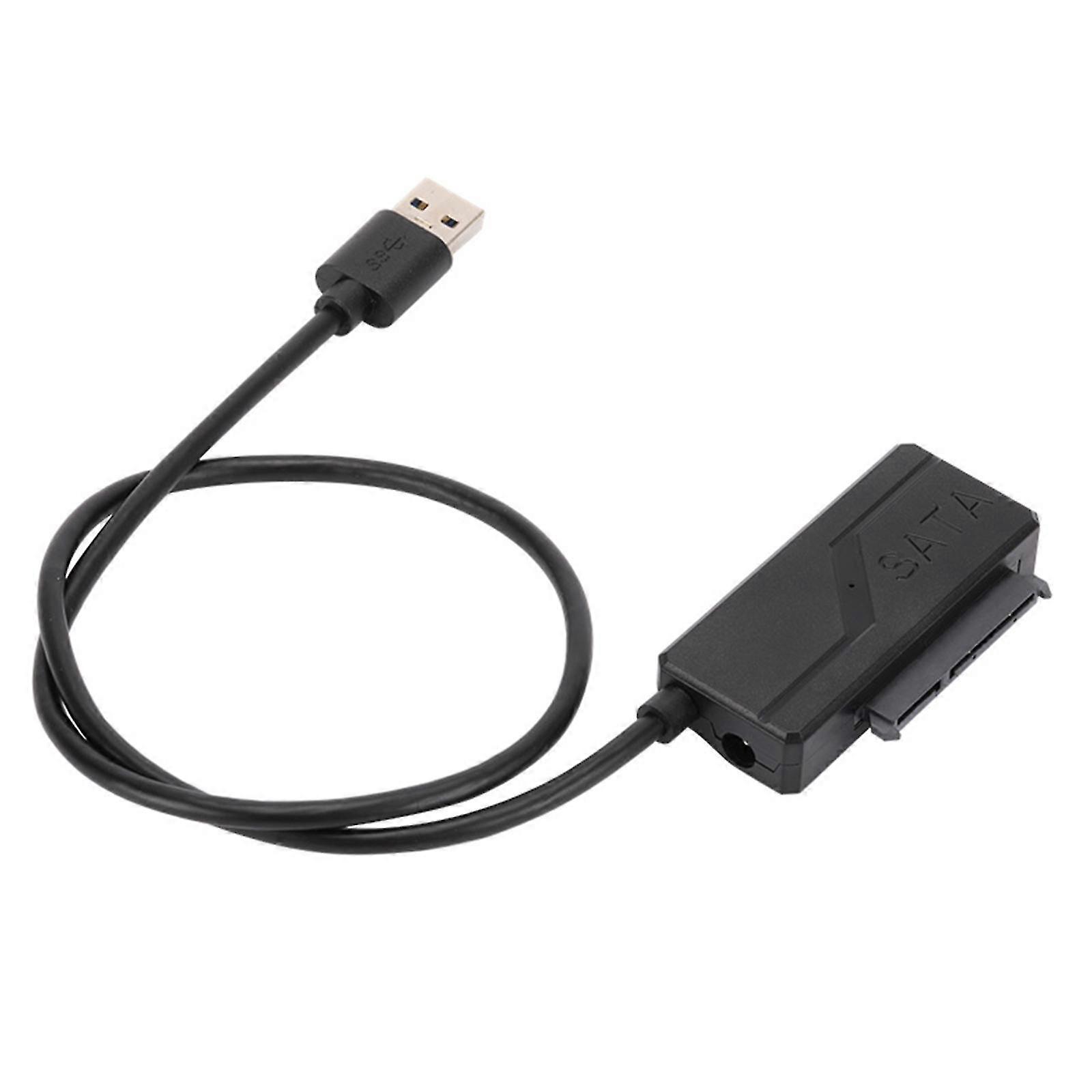 Sata To Usb3.0 Adapter Cable 5gbps High Speed Transmission For 2.5 In Sata Hdd