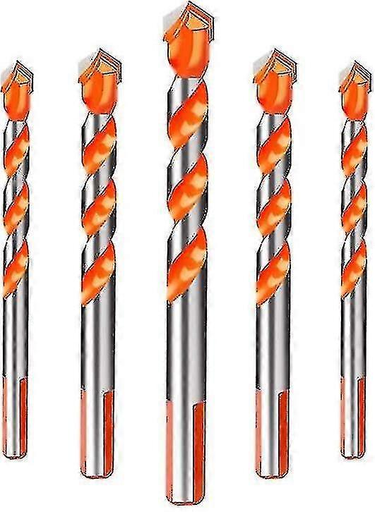 5pcs Triangular Overlord Handle Multifunctional Carbide Drill Bits, Handle Triangle Overlord Drill