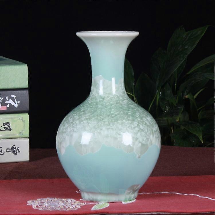 Elegant Appreciation Vase with Crystal Glaze, Jingdezhen