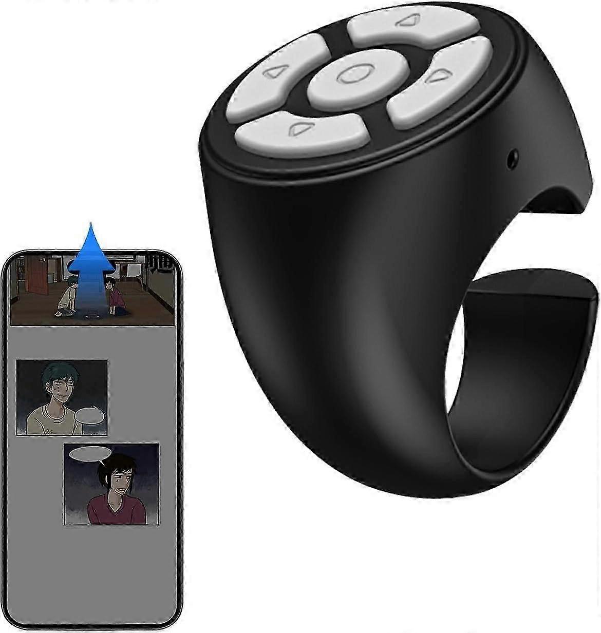 Fingertip Wireless Bluetooth Remote Control,Scrolling Remote Control ...