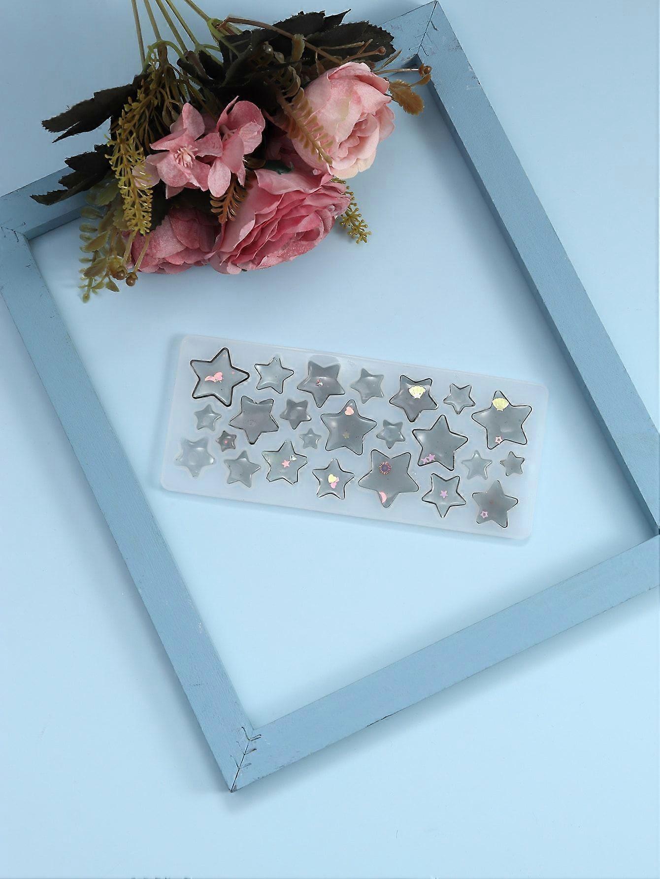 1 قطعة تصميم نجمة DIY قالب سيليكون