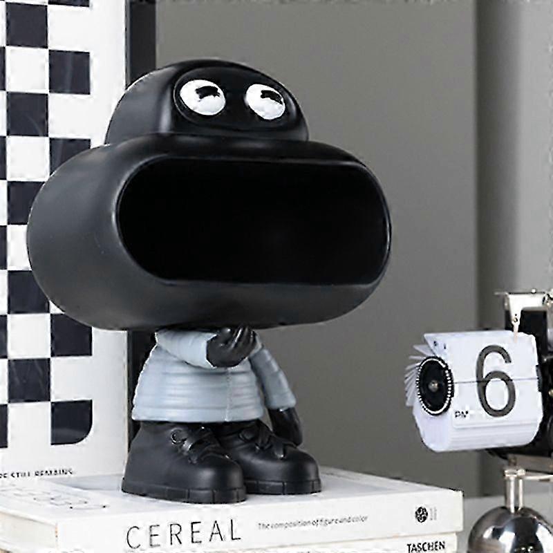 漫画のカエルの収納飾りエントランスキー収納トレイホームテレビキャビネットソフトデコレーション