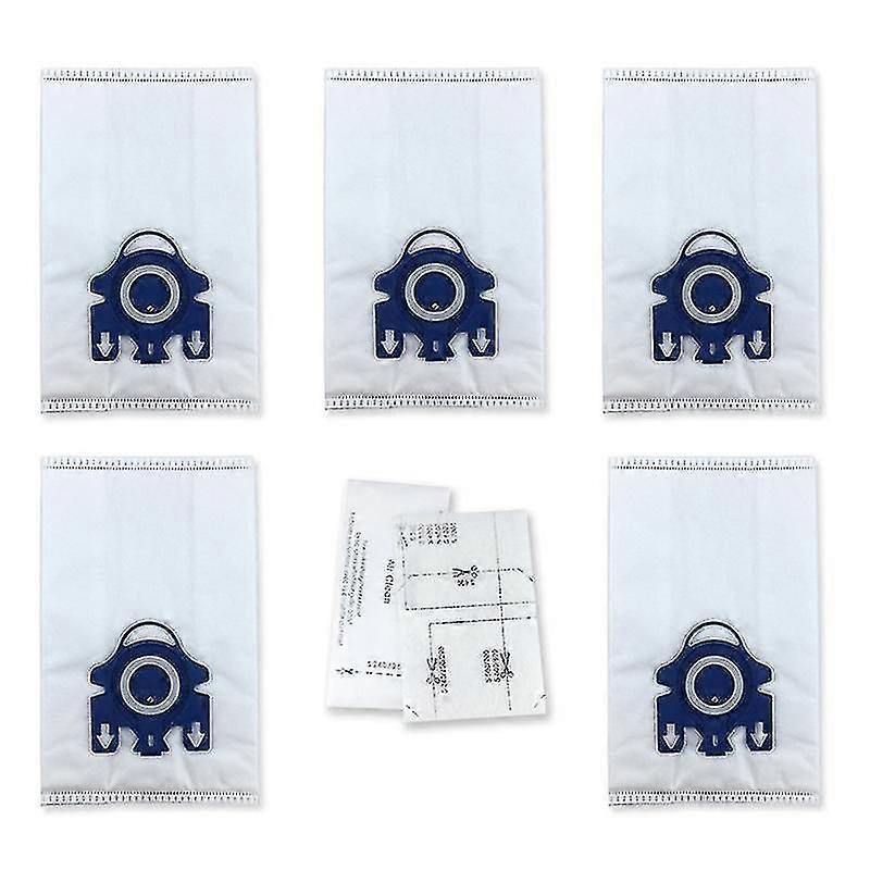 5pcs 3d Efficiency Dust Bags Filters For Miele Gn Series