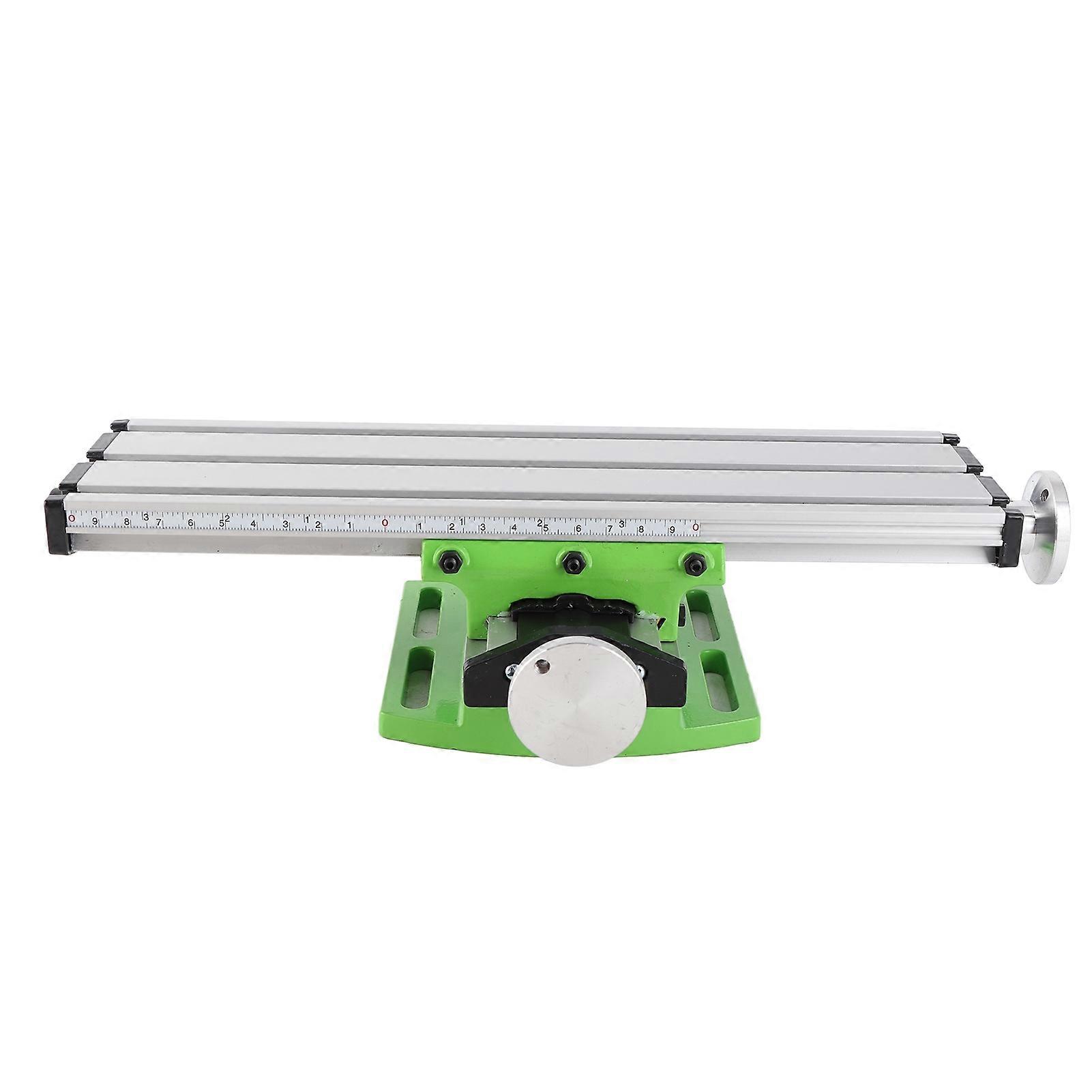 Milling Machine Work Bench Multifunctional Precise Hardware Fixture Adjustment Working Table for Mini Drill and Drill Bracket