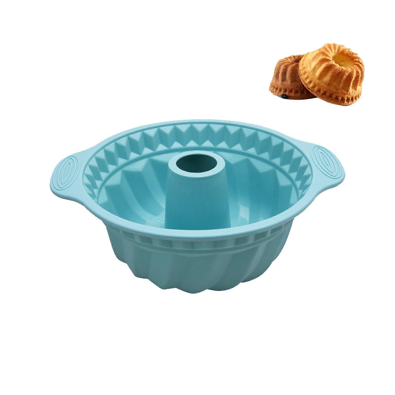 BPA-Free Flexible Round Fluted Cake Mold