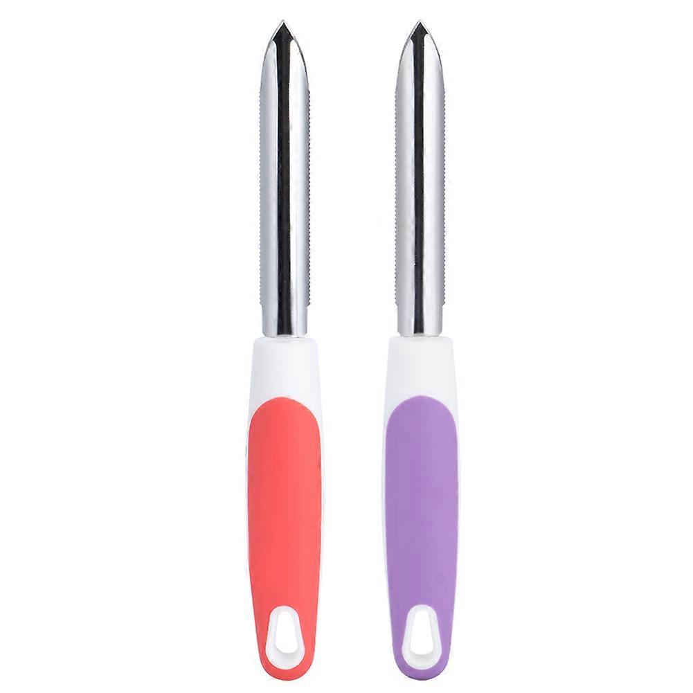 2pcs Stainless Steel Fruit Pepper Corer Remover for Kitchen