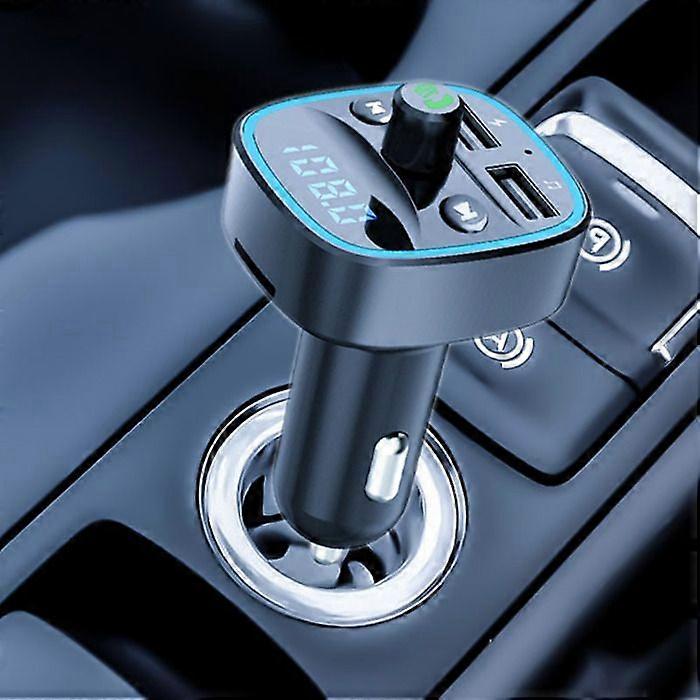 FM Bluetooth Transmitter - QJRRX - Radio Adapter - Charger - Hands-Free - MP3