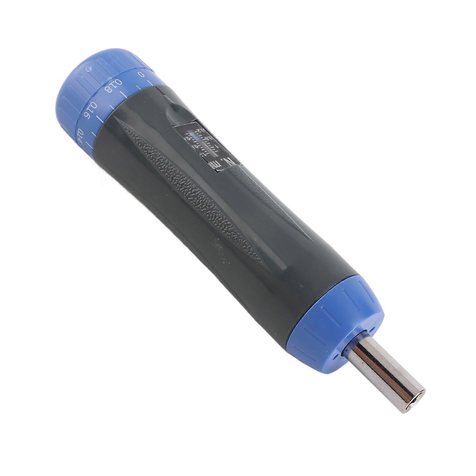 Preset Torsion Screwdriver Set 0.2~1.2N.m Adjustable 6.35mm 1/4 Hex Joint with 10Pcs Bits 