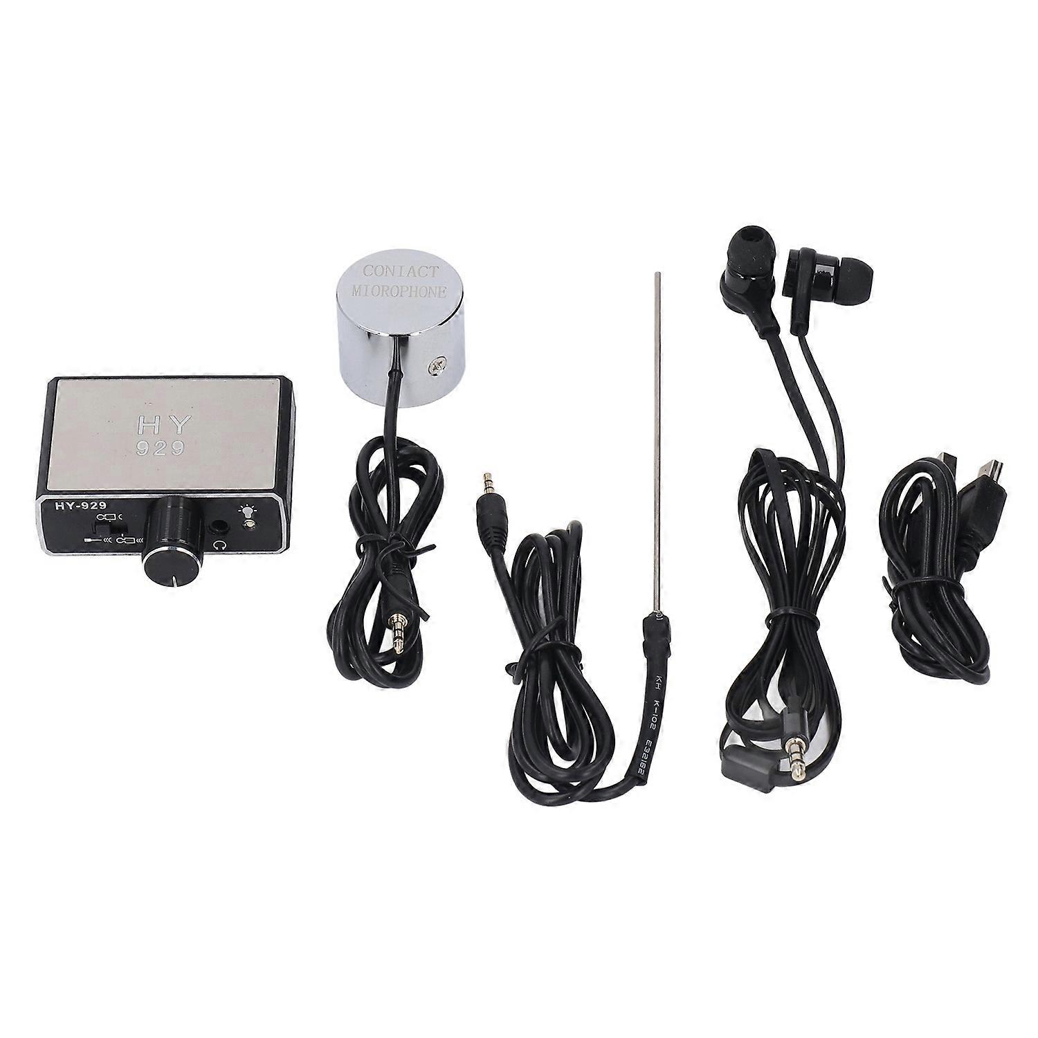 Water Leakage Detector 20000X Sound Amplification Underground Water Pipe Leakage Monitor for Automob