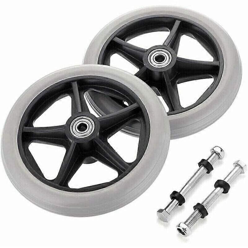 Replacement Rubber Wheels for Wheelchair