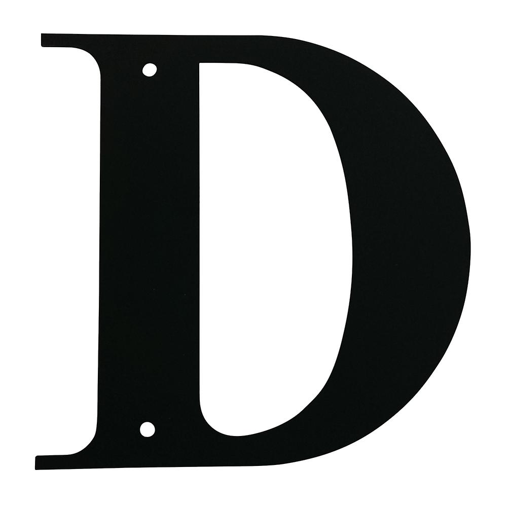 Beautiful Wrought Iron Letters - Perfect for Home, Business, or Mailbox Decor - 6.01" W x 6" H