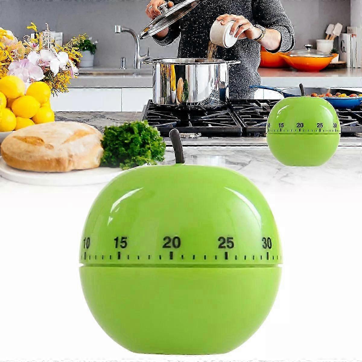 Kitchen Timer Apple Egg Timer Cooking Clock Mechanical Timing For Food Baking