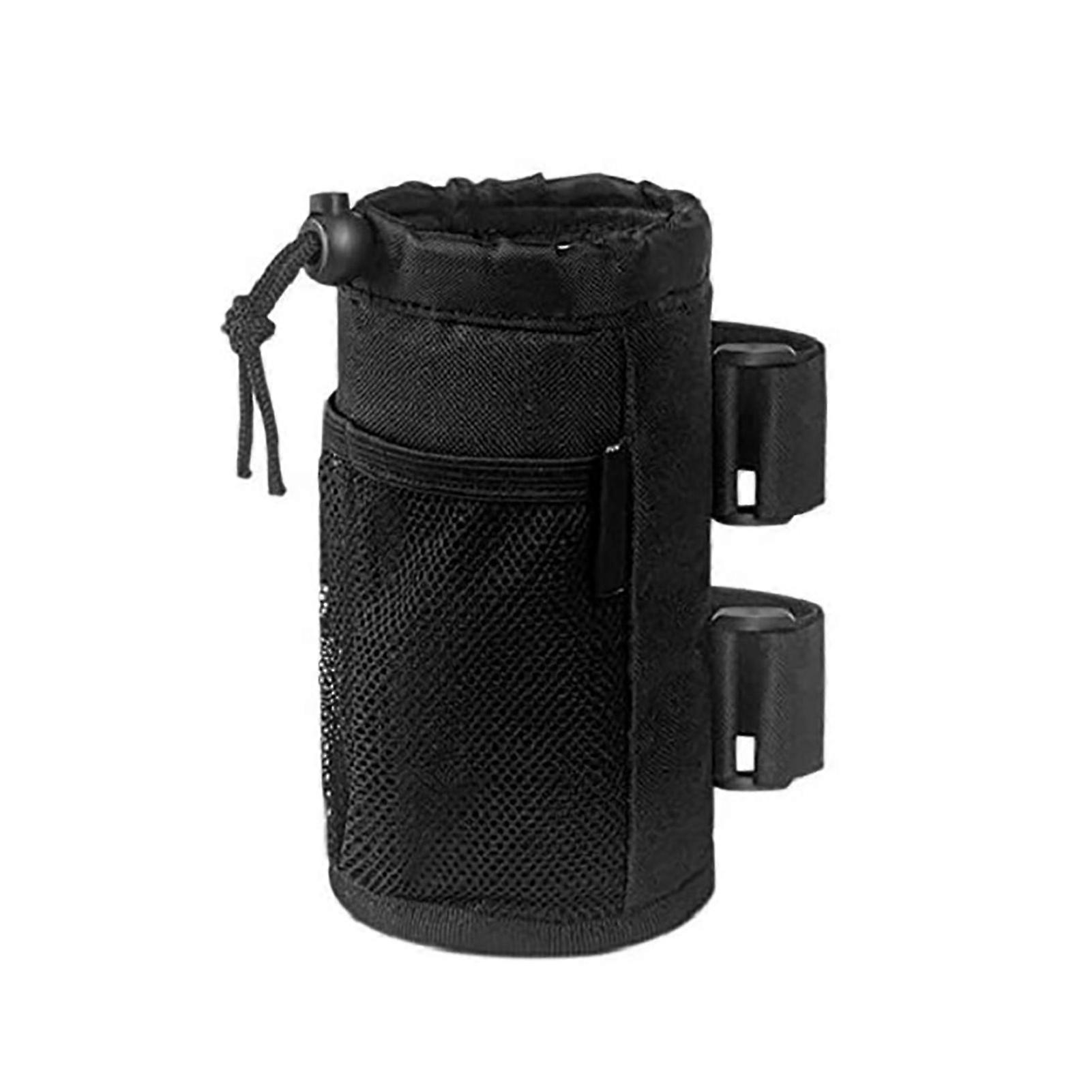 Hydration Solution for Cyclists, Wide Application Pu Leather Bottle Holder Ensuring Versatility Across Outdoor Activities
