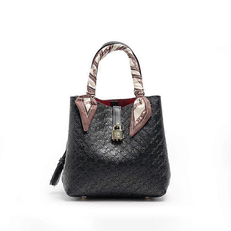 Borsa a tracolla da donna CH con design a lettera di colore puro e grande capacità, borsa in TPU di alta qualità, borsa a tracolla alla moda