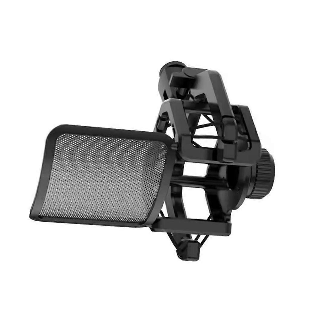 Universal Microphone Shock Mount Antivibration Shock Mount with Filter Screen
