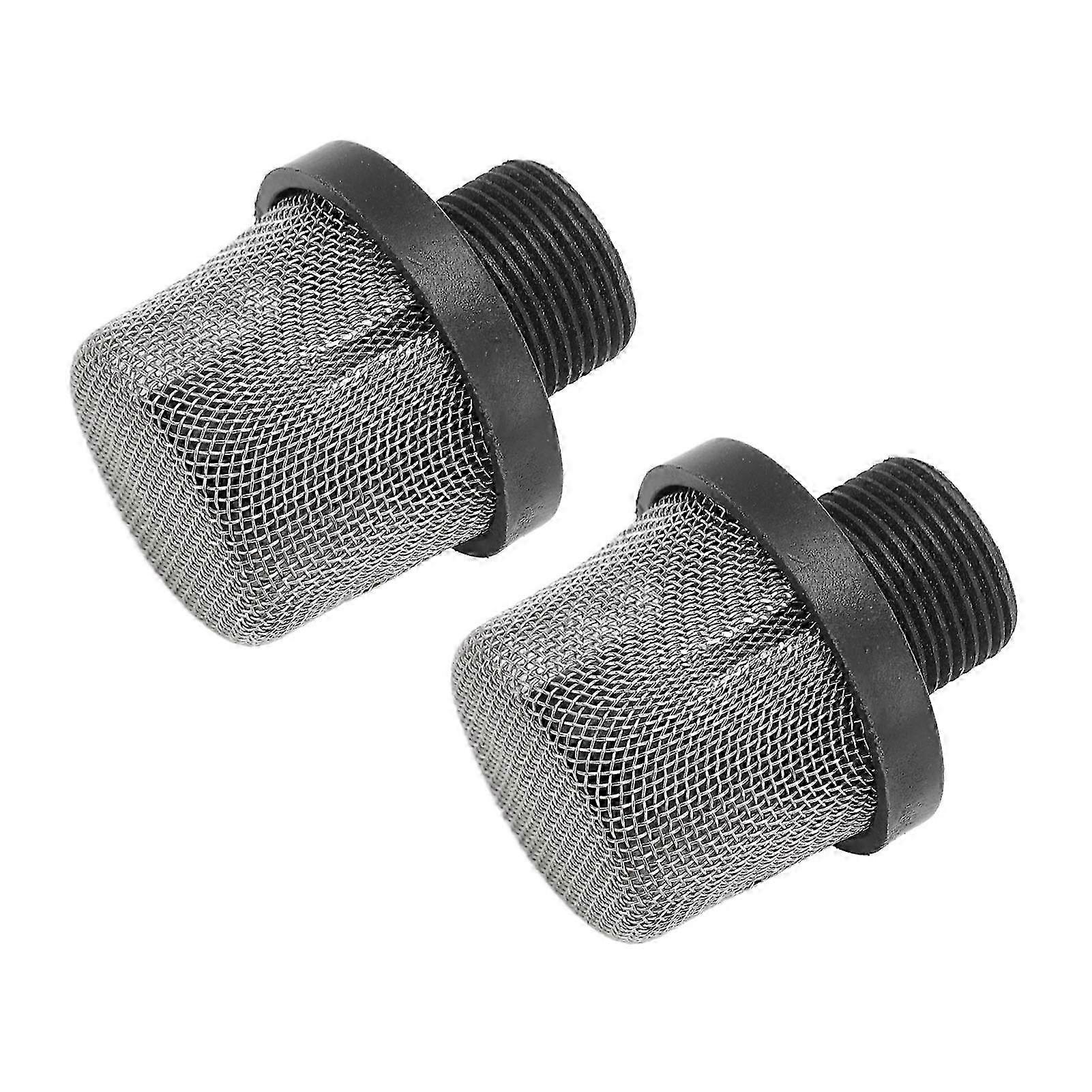 2pcs Highly Efficient Airless Paint Sprayer Inlet Filter, Multifunctional Hose Strainer for Replacement