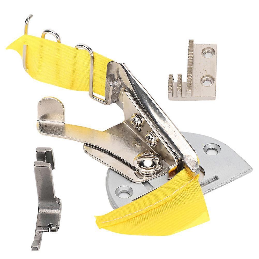 Sewing Machine Binder Double Folder Lockstitch Industrial Binding Attachment Accessories30mm 