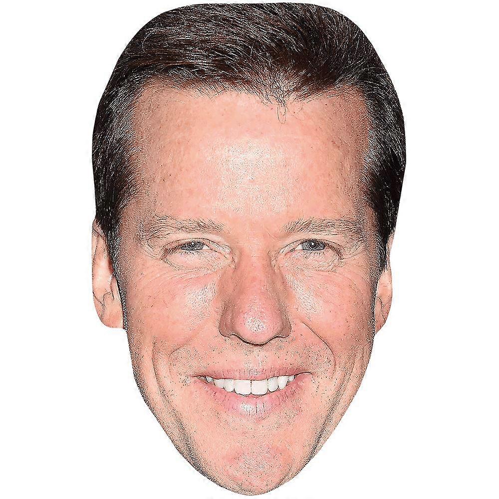Jeff Dunham (Smile) Celebrity Mask, Flat Card Face
