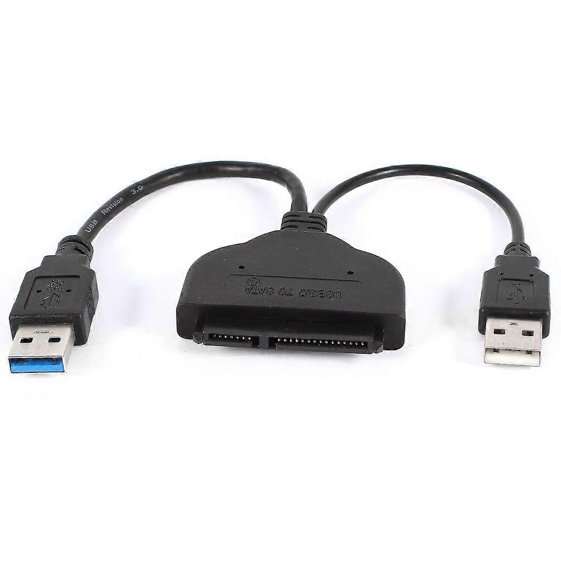 Qtqgoitem SATA 7+15P to USB 3.0 + USB 2.0 Male Adapter Y Splitter Power Cable (model: 914 78e 92d 3ad dbe)