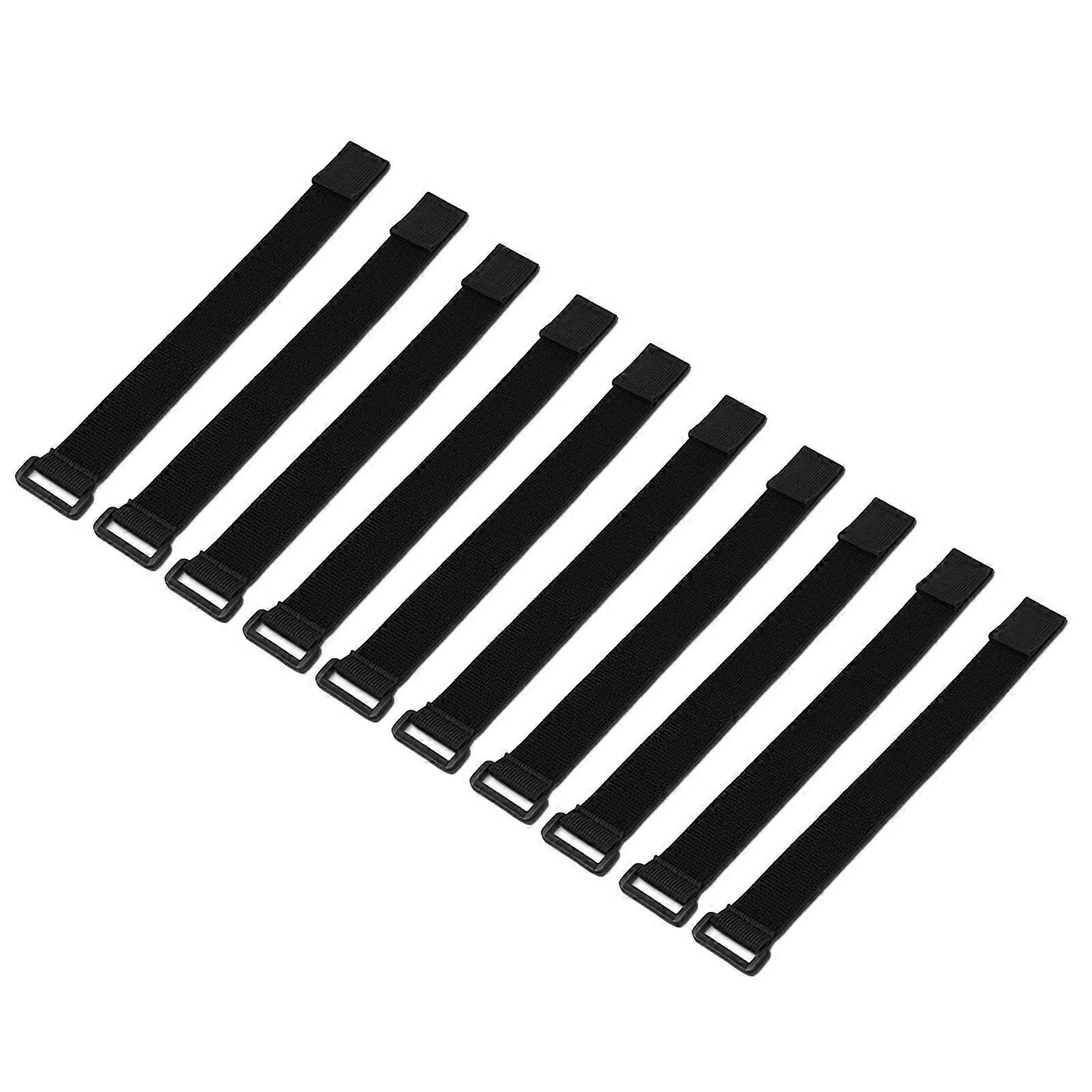 10pcs Drones Battery Straps Stable Fastening Battery Holders for Easy and Stable Mounting 20cm 30cm Length 30cm