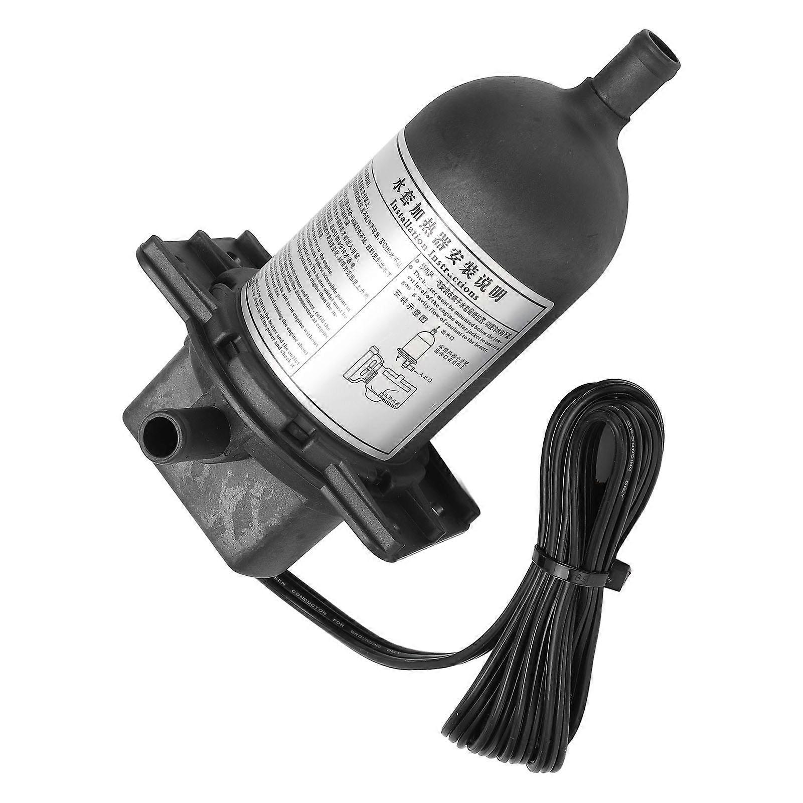 Diesel Engine Coolant Heater, 1500W, 6.3A, IP54, Low Heat Loss, Universal, Self-Circulating, 240V