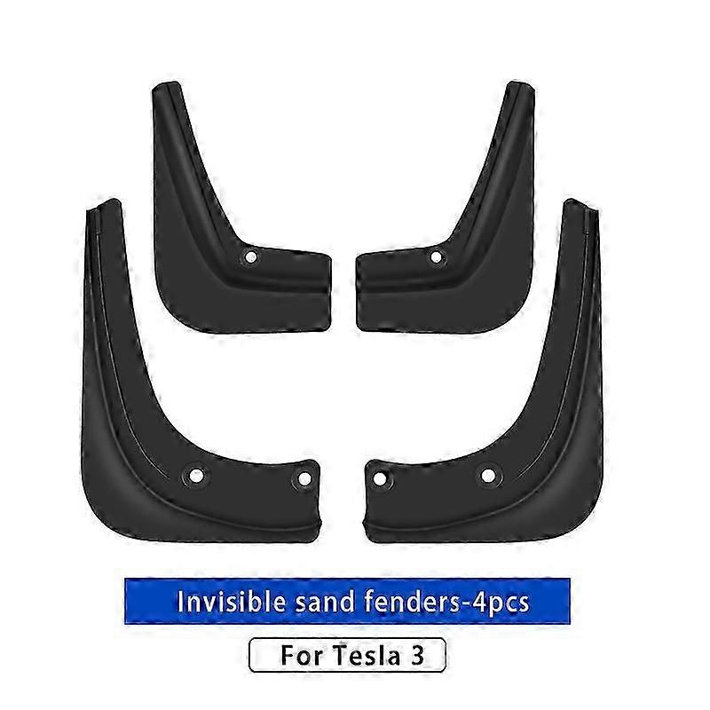 Apply For Tesla Model Y 2022 4pcs Car Mudflaps Mud Flaps Splash Guards Mudguards Mud Flap Front Rear Fender Protector Car Accessories