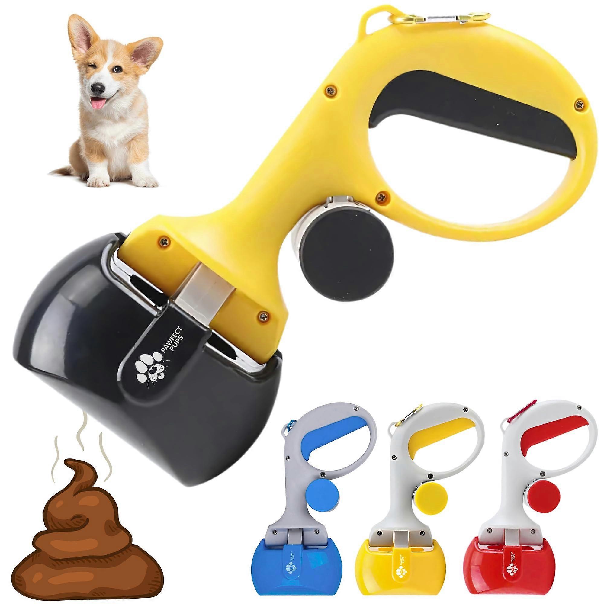 Pooper Scooper For All Dogs 10x5 Inch, Lightweight, Ergonomic Grip, Non-Stick Surface, Portable, Easy To Clean And Store