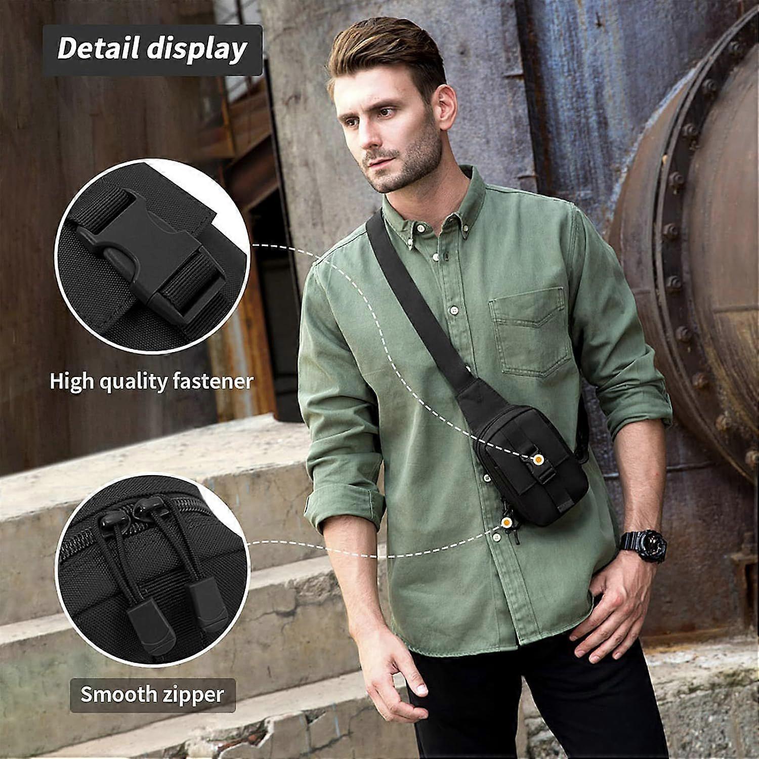 Mini Tactical Chest Shoulder Bag Camping Trip