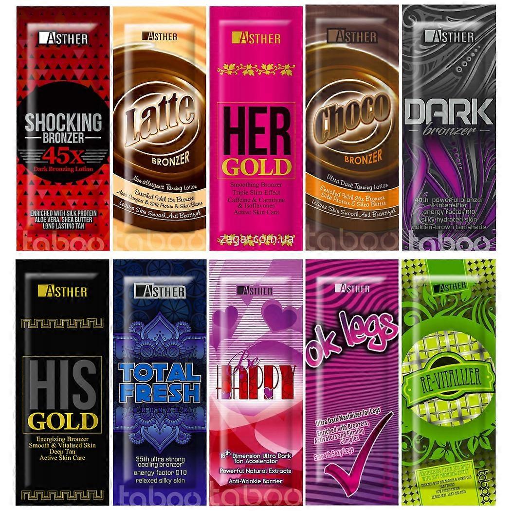 Asther Set rusketuspusseja x10 kpl