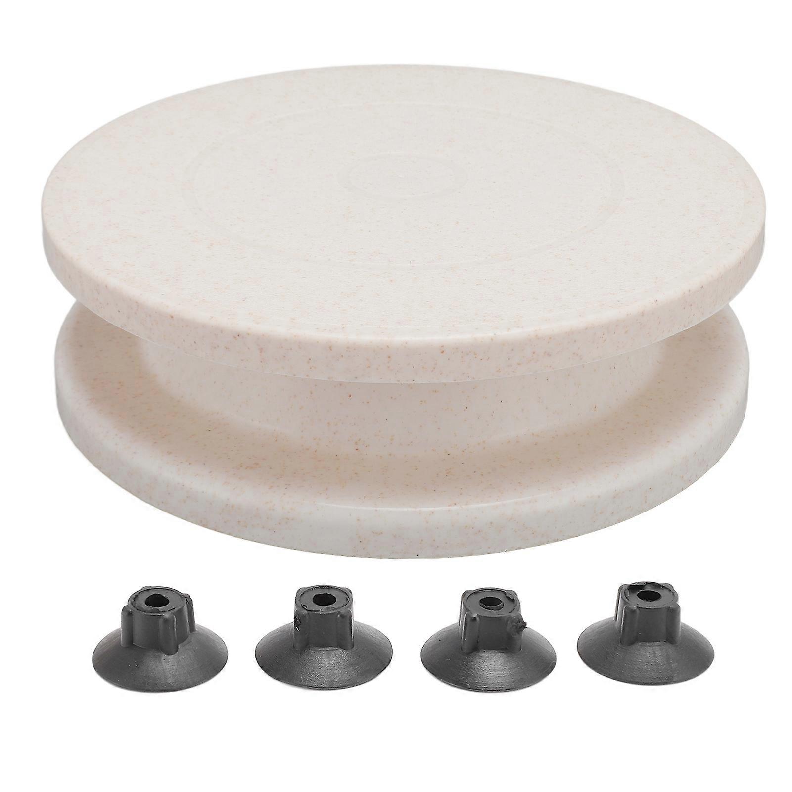 Cake Turntable Round Nonslip Rotating Cake Stand Revolving Cake Decorating Tool for Baking Cooking