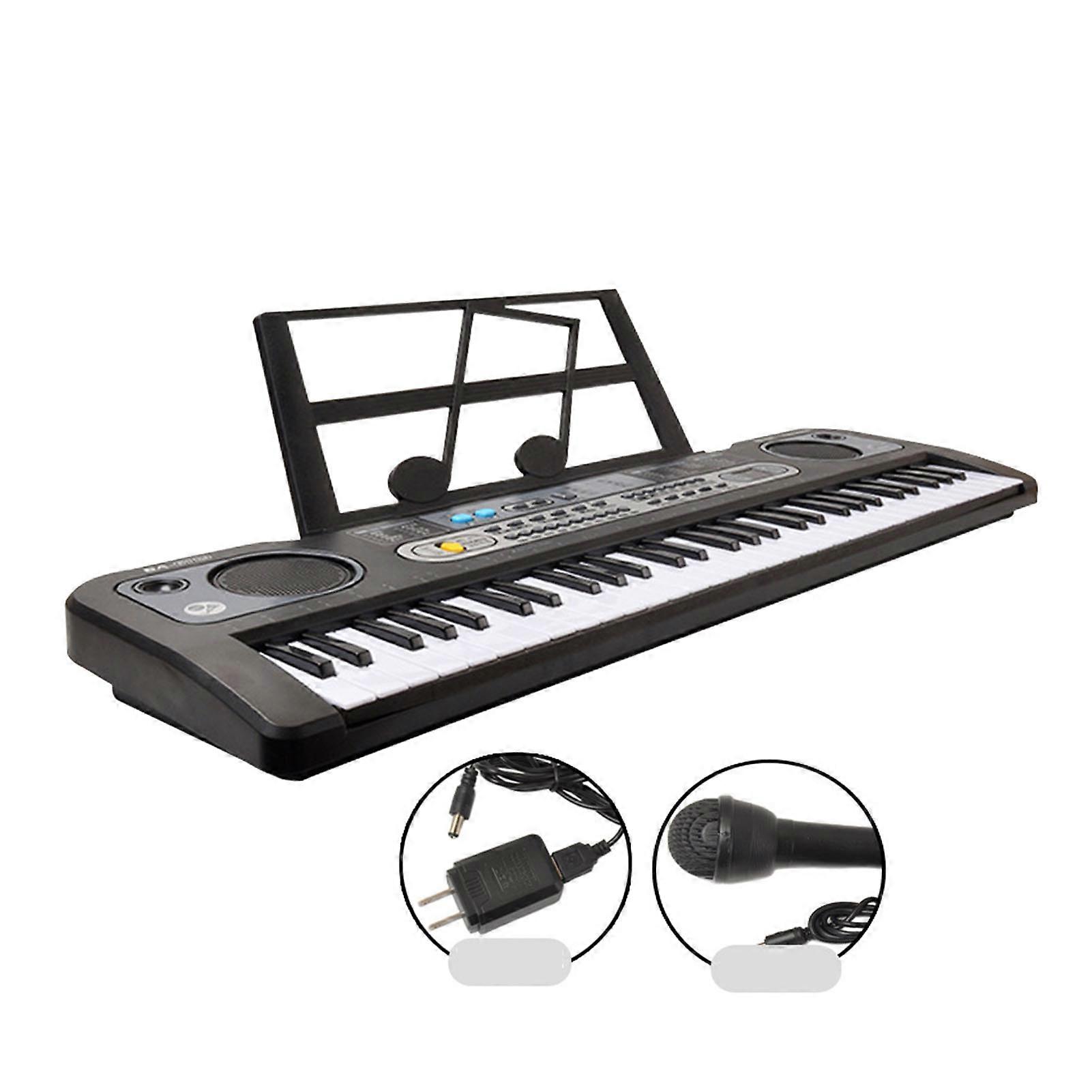 61 Key Keyboard Portable Multifunctional 76cm Children Electronic Keyboard Piano With CN Plug 220V
