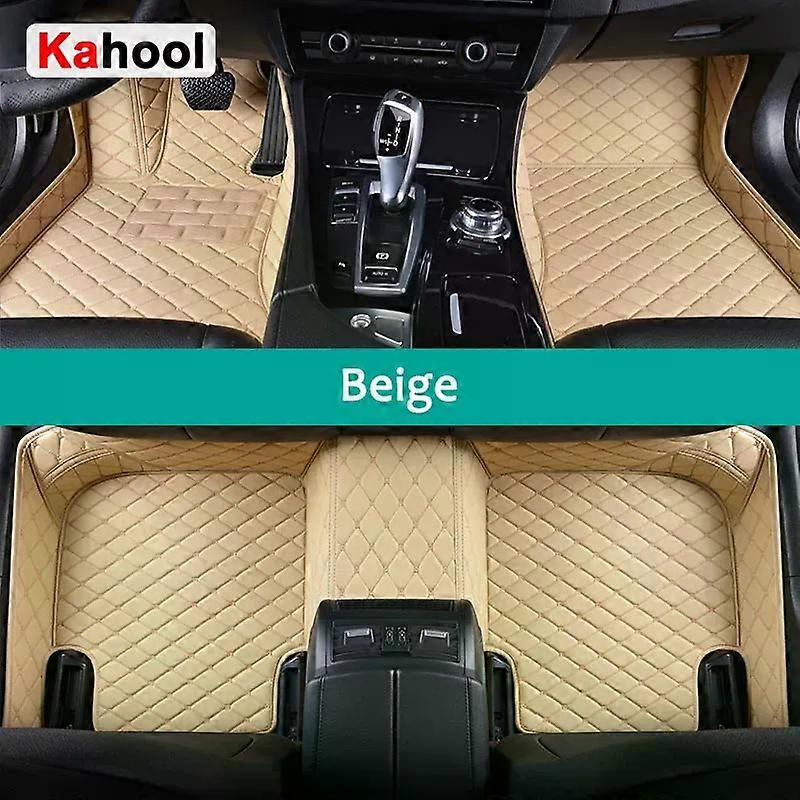 KAHOOL Custom Car Floor Mats For Jeep Compass 2007-2023 Auto Carpets Foot Coche Accessorie