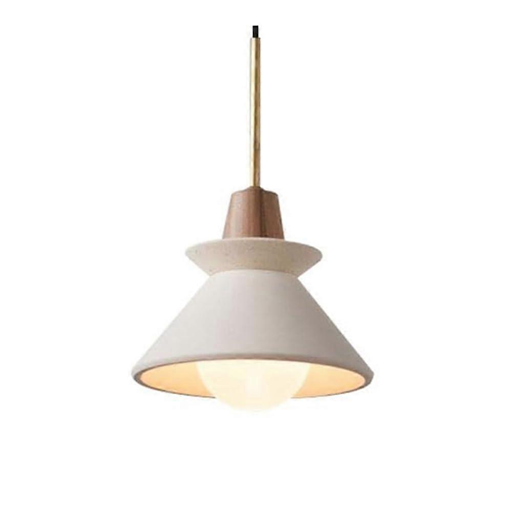Industrial Style Cement Hanging Lamp Lampshade E27 Base SingleHead Chandelier, D1XYCa
