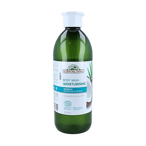 Moisturizing Shower Gel With Coconut Extract Sensitive Skin 600 ml of gel