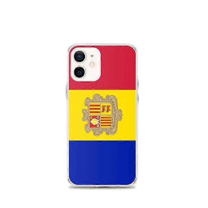 iPhone Case - Andorra - iPhone 12 mini - Flag - Flexible - Multicolored