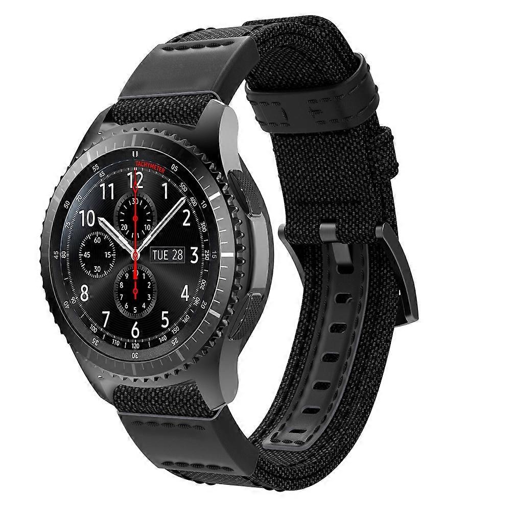 22mm Universal Nylon Leather Watch Band