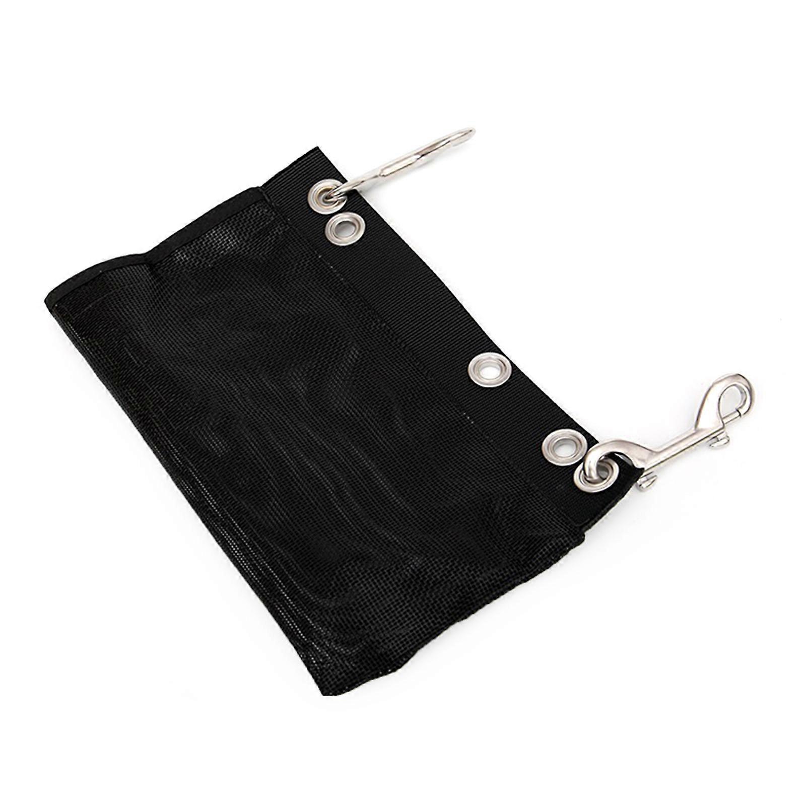 Scubas Diving Storage Pouch with Double Ended Hook Side Mount Scubas Diving Storage Pocket Bag Kayak Canoe Pouch