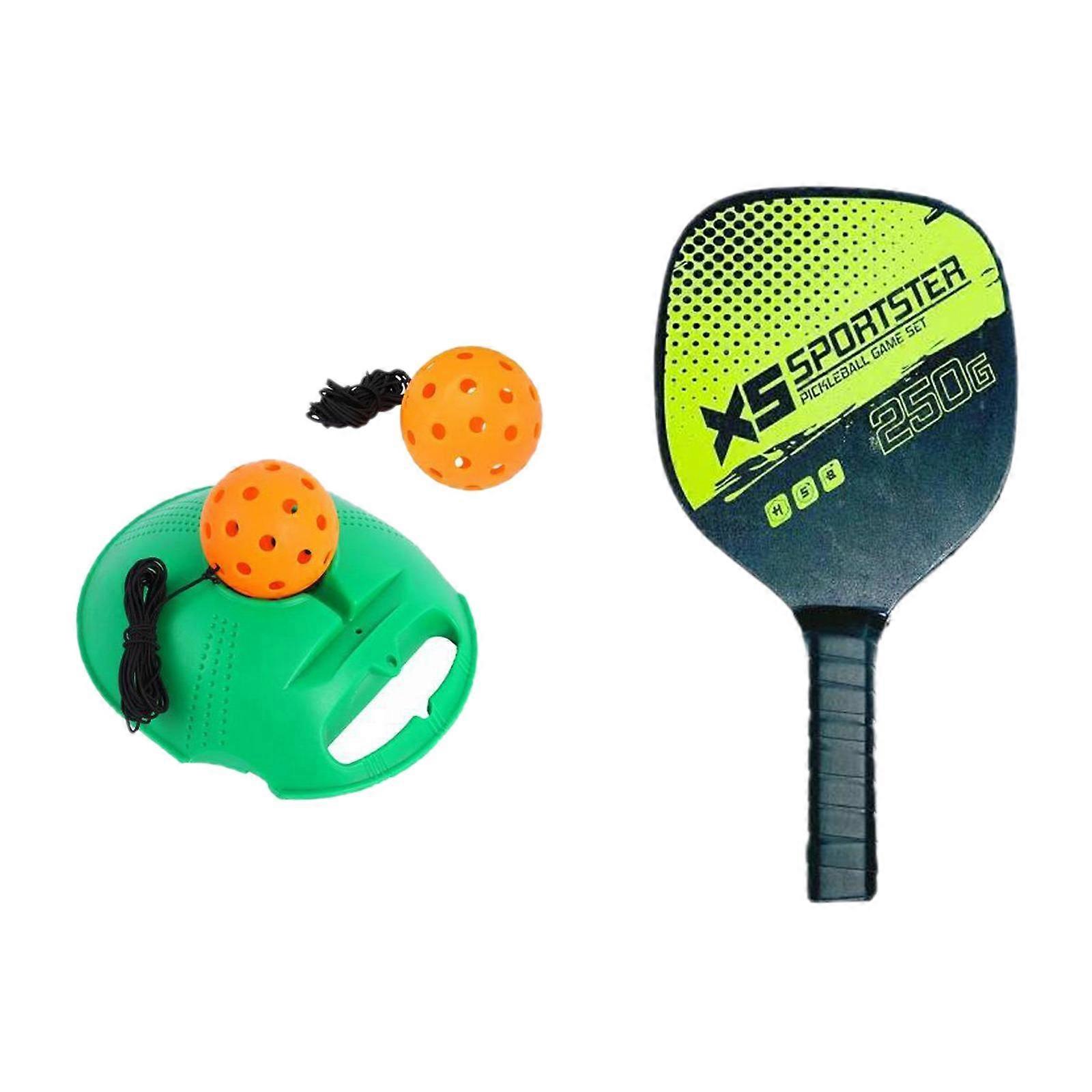 Pickleball Trainer with Pickleball Ball and Paddle Tool for Sport