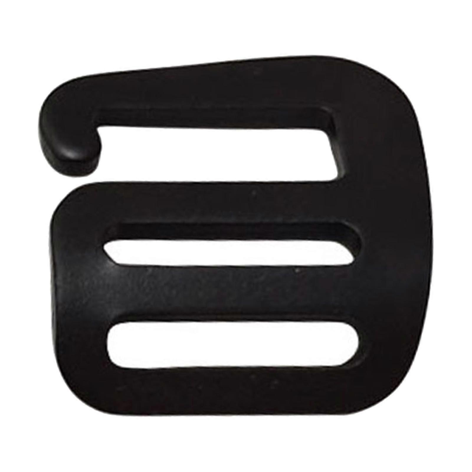 Adjustable 25mm Buckles for Webbing Slide Buckles Aluminium g shaped hook for