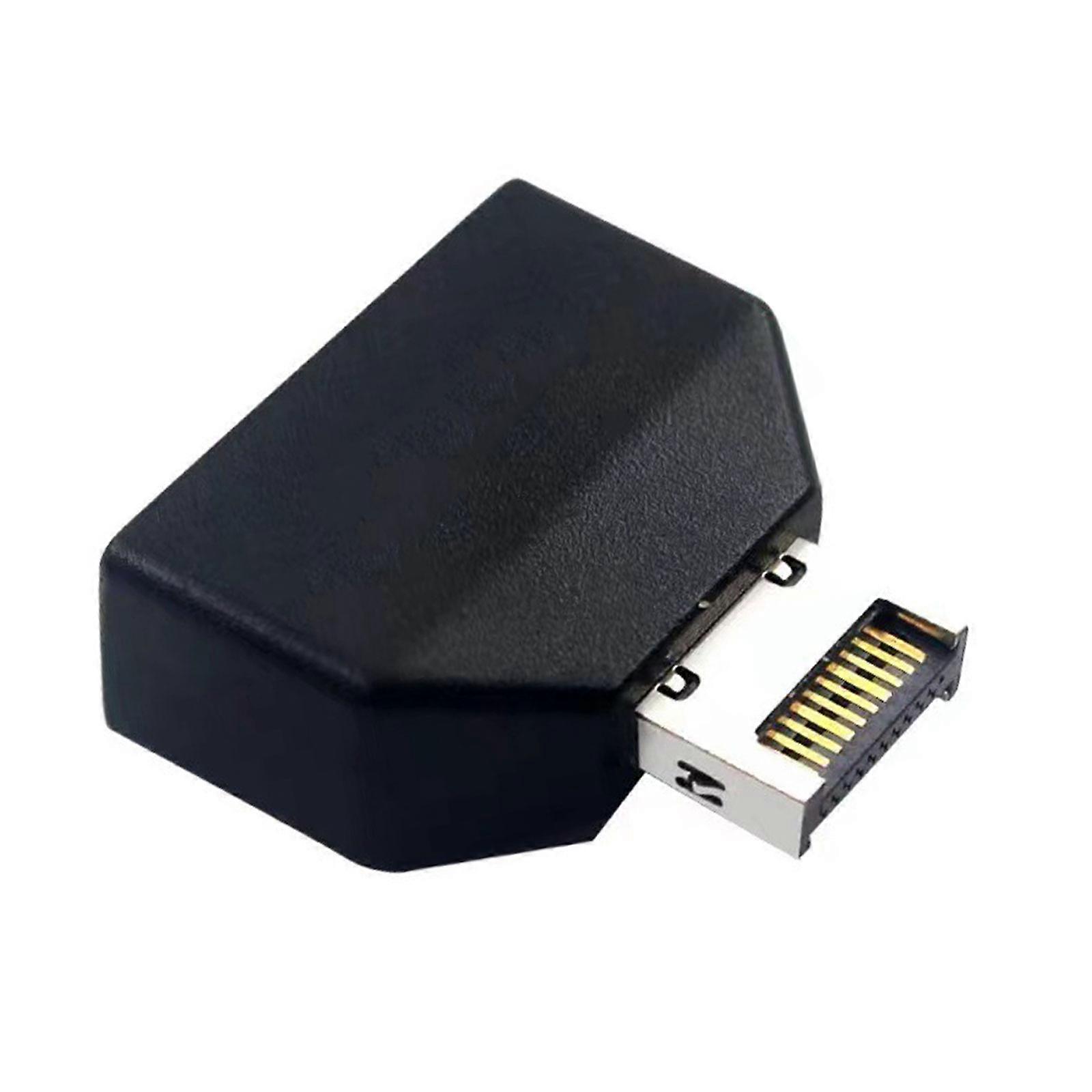 USB Type E 20Pin To USB 19P Chassis Extension Data Transfer For Desktop Motherboards Front USB Type C Adapter For PC