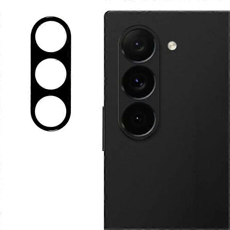 Samsung Galaxy Z Fold7 5Gカメラレンズプロテクター強化ガラスブラックシルク印刷HDクリアレンズフィルムに対応
