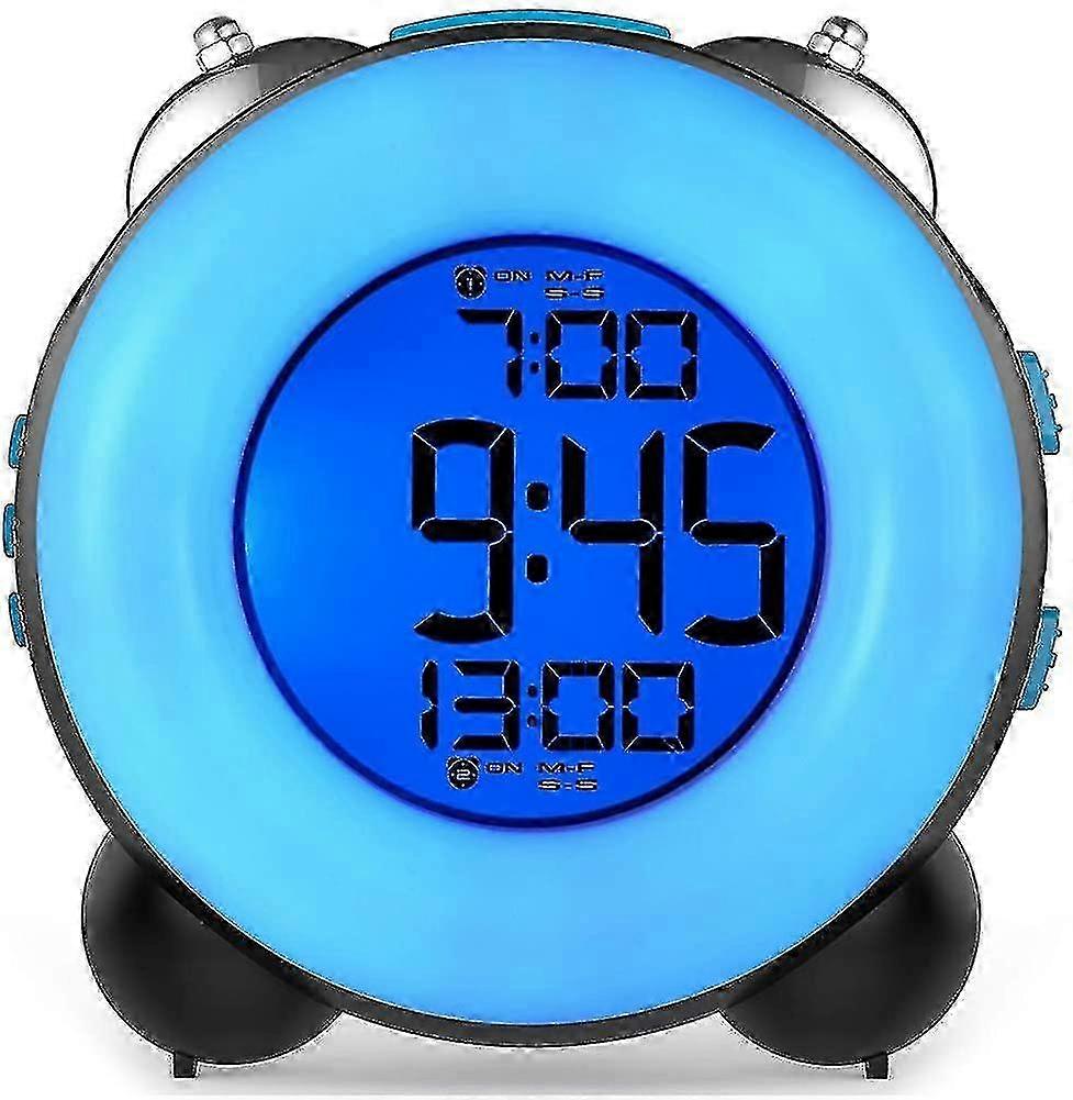 Loud Alarm Clock Designed for Heavy Sleepers Featuring Optional Alarm, Dual Alarm Settings, and a Snooze Function